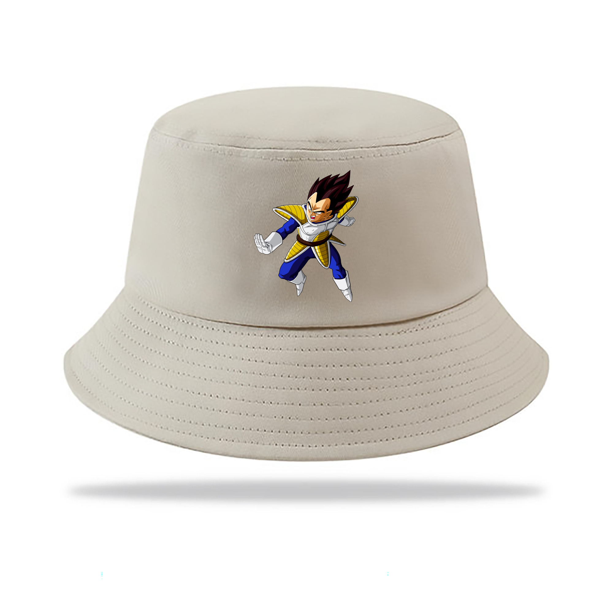（画像用） ドラゴンボール ベジータ四世（Bejīta Yonsei）DRAGON BALL Vegeta IV アウトドア日除けバケットハット